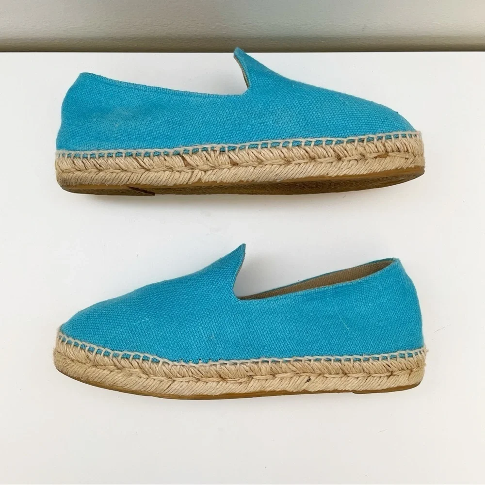 Stubbs and Wootton Gatsby Espadrille Loafer slides woven resort cruise summer 37